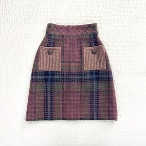 Chanel skirt, 100% wool